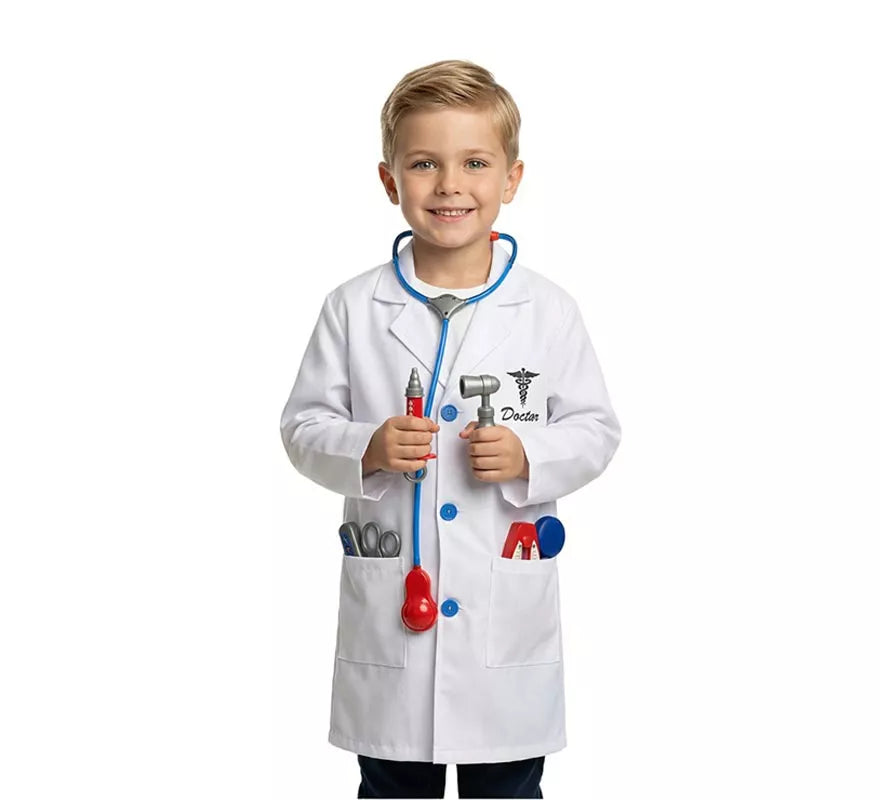 Translation missing: it.Kit de Médico infantil: Bata con 7 accesorios
