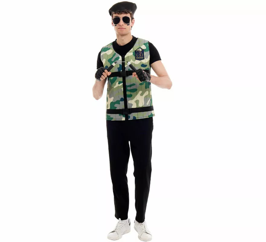 Translation missing: it.Kit de Mercenario Camuflaje para hombre