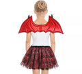 Kit de Murciélago rojo Infantil: Tutú y Alas