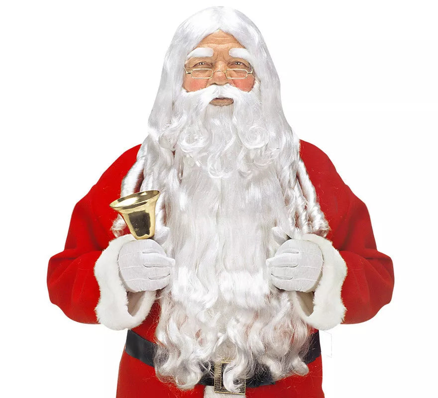 Translation missing: it.Kit de Papá Noel: Peluca, Barba, Bigote y Cejas