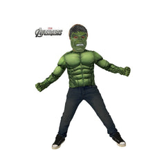 Kit petto muscoloso per i ragazzi Hulk