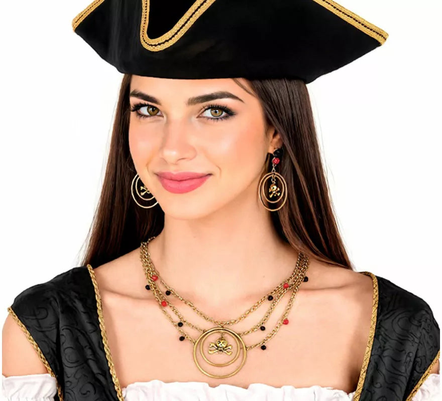 Translation missing: es.Kit de Pendientes y Collar Pirata