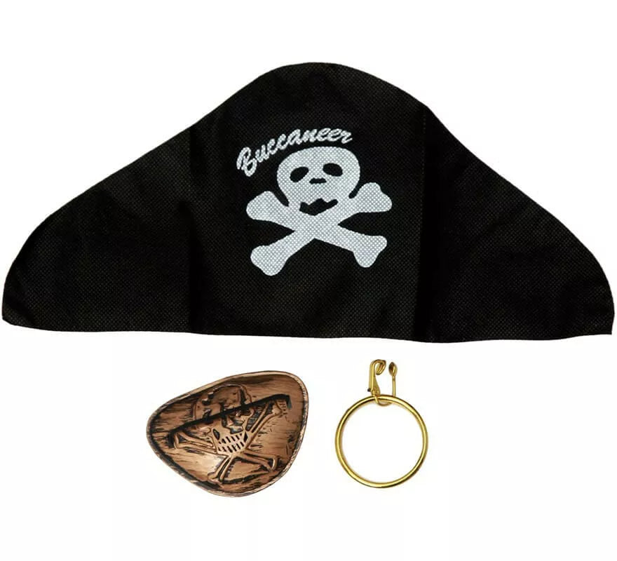Translation missing: it.Kit de Pirata: Parche, Pendiente y Sombrero