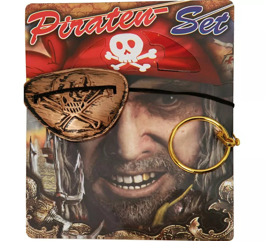 Translation missing: it.Kit de Pirata: Parche, Pendiente y Sombrero