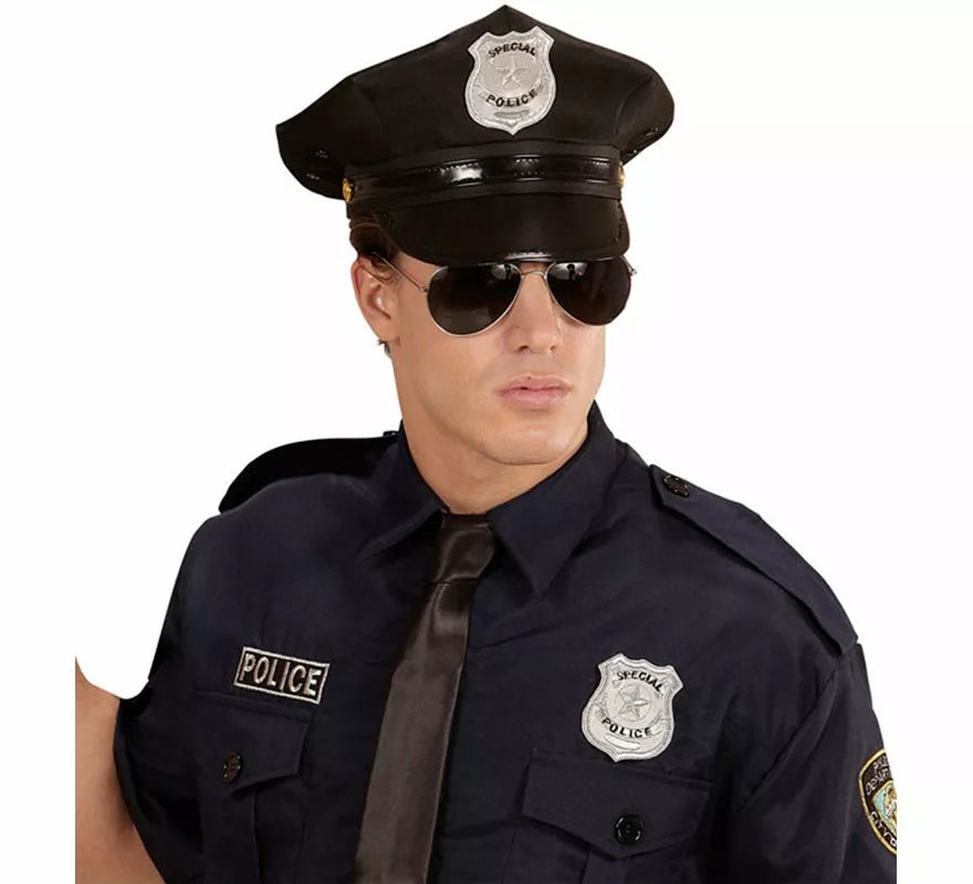 Translation missing: it.Kit de Policía para adultos: Gorra, Gafas y Placa