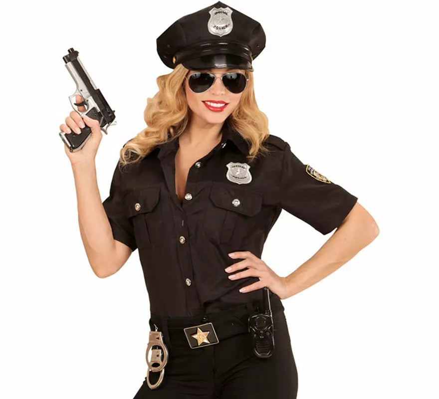 Translation missing: it.Kit de Policía para adultos: Gorra, Gafas y Placa