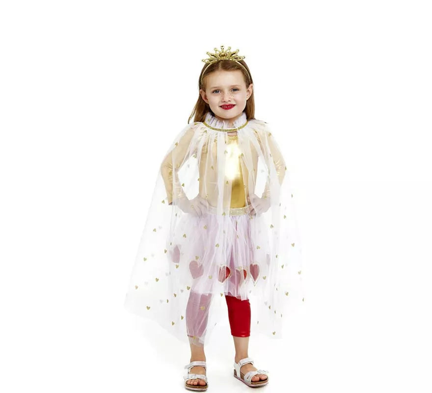 Translation missing: it.Kit de Princesa Corazones infantil: Tutú y capa corazón
