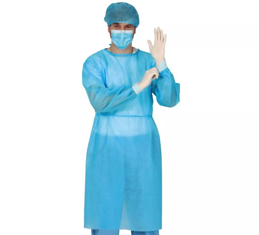 Translation missing: it.Kit Doctor Cirujano para Hombre: Bata, Gorro, Mascarilla y Guantes