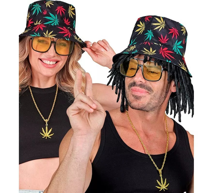 Translation missing: it.Kit Hip Hop Años 90: Sombrero, Gafas y Collar