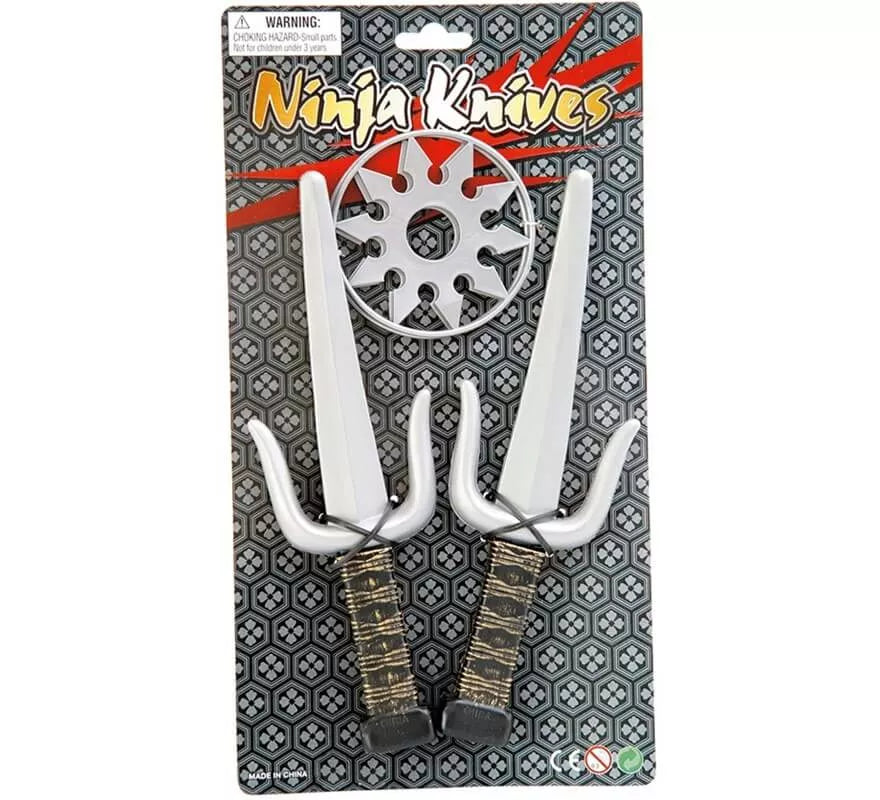 Translation missing: it.Kit Ninja: 2 cuchillos y 2 estrellas
