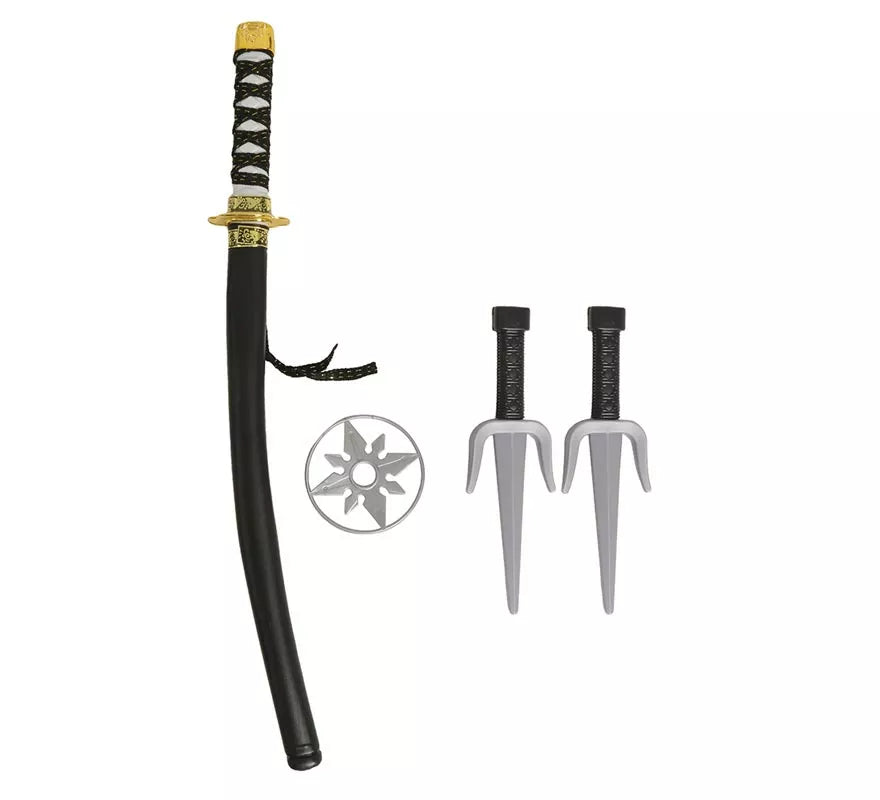 Translation missing: es.Kit Ninja: Sable, 2 Cuchillos y Estrella