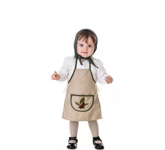 Kit o Costume da Castagno Foglie Beige-Castagna per bambino