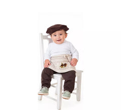 Kit o Costume da Venditore di Castagne con Basco Marrone Scuro per neonato