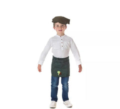 Kit o Costume da Castagno Verde Autunnale per bambini