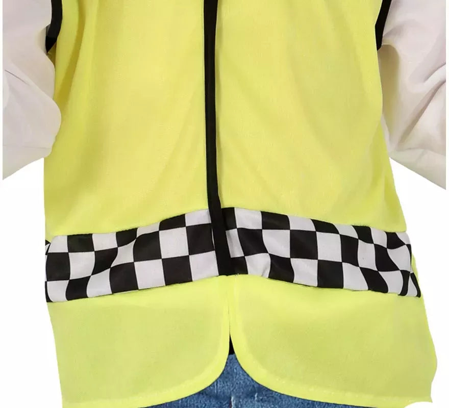 Translation missing: it.Kit o Disfraz de Policía para niños: Chaleco, Gorro y Camisa