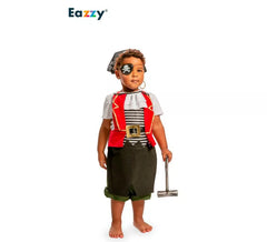 Kit o costume Wild Pirate per bambino