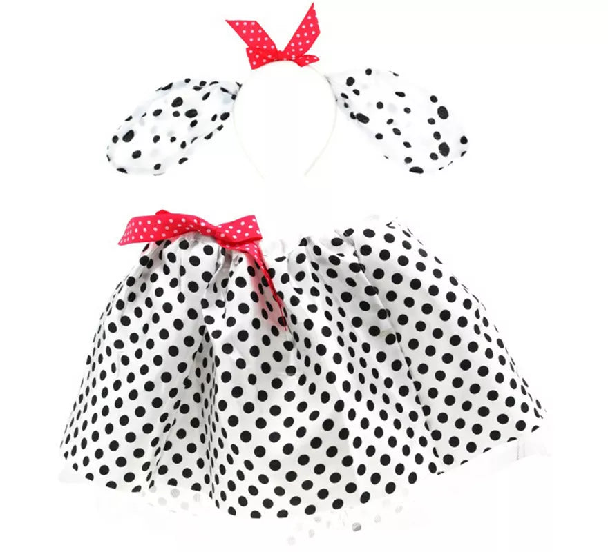 Translation missing: es.Kit Perro Dálmata Infantil: Diadema y Tutú