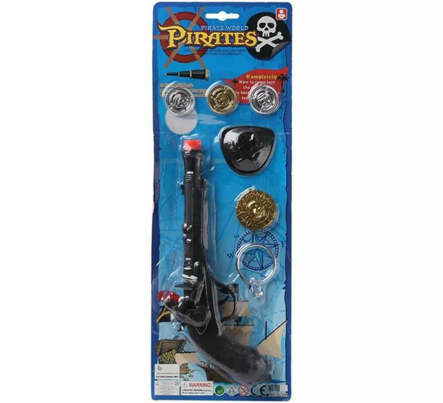 Translation missing: it.Kit Pirata Negro de 44x15 cm
