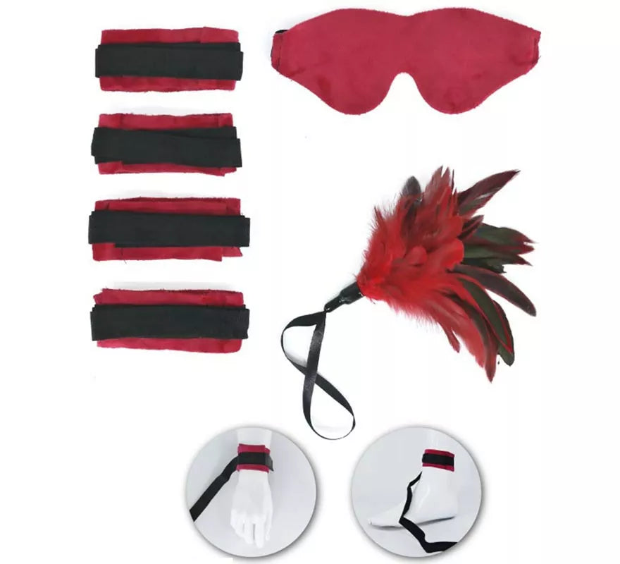 Translation missing: es.Kit Sujetadores Sexy: Antifaz, Plumas y Sujetadores