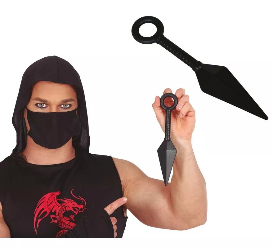 Translation missing: it.Kunai Cuchillo Ninja negro