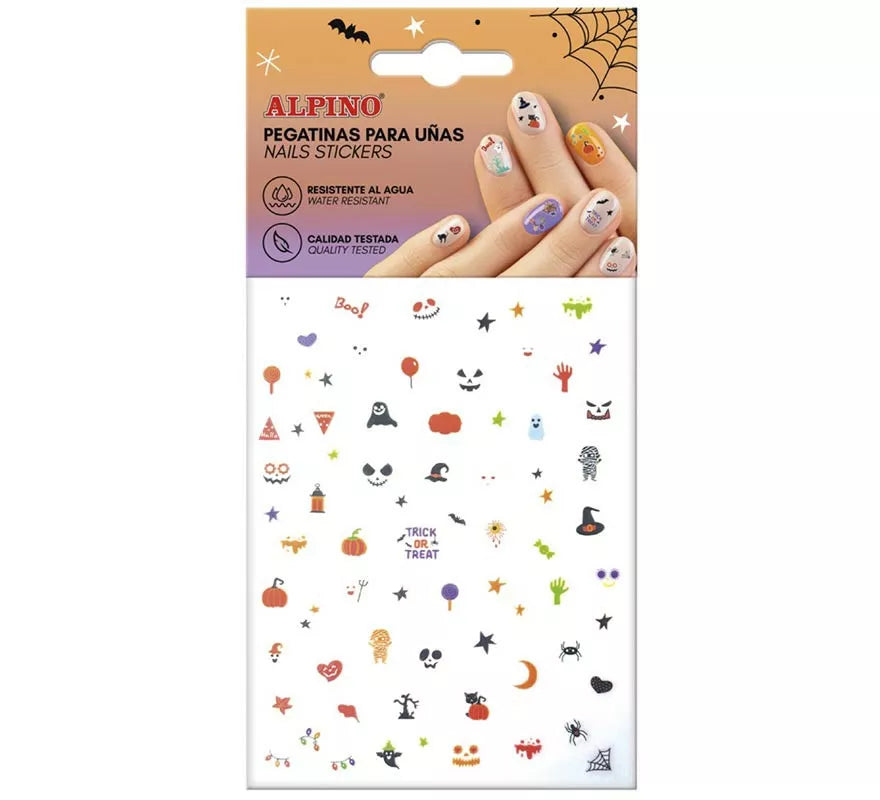 Translation missing: es.Lámina de Pegatinas para Uñas de Halloween en 2 modelos surtidos