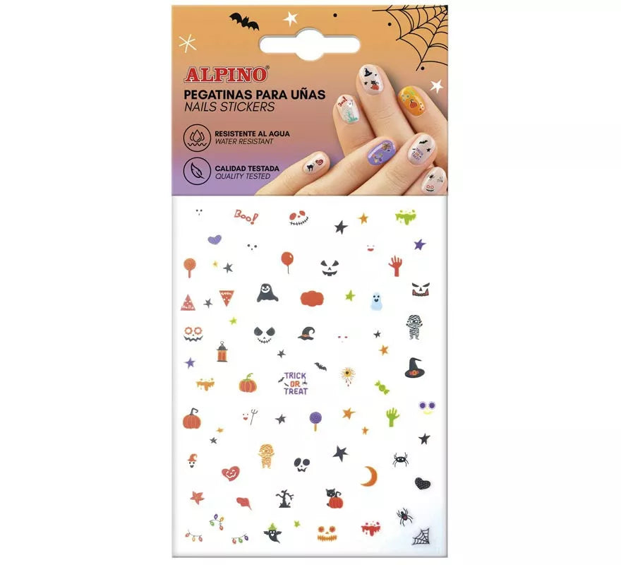 Translation missing: es.Lámina de Pegatinas para Uñas de Halloween en 2 modelos surtidos