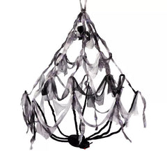 Lampada a sospensione o tarantola con luce 50x80 cm viola
