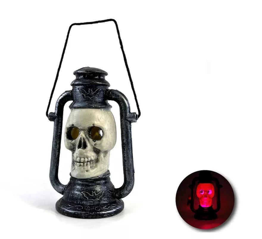 Translation missing: it.Lámpara Calavera con luz de 16x36 cm