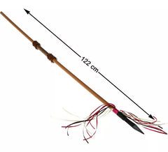 Lancia indiana con frange 122 cm
