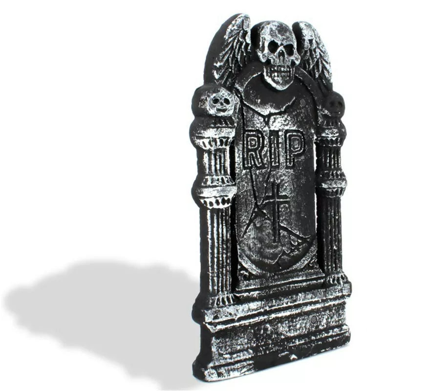Translation missing: it.Lápida Ángel Calavera RIP de foam de 20x40 cm