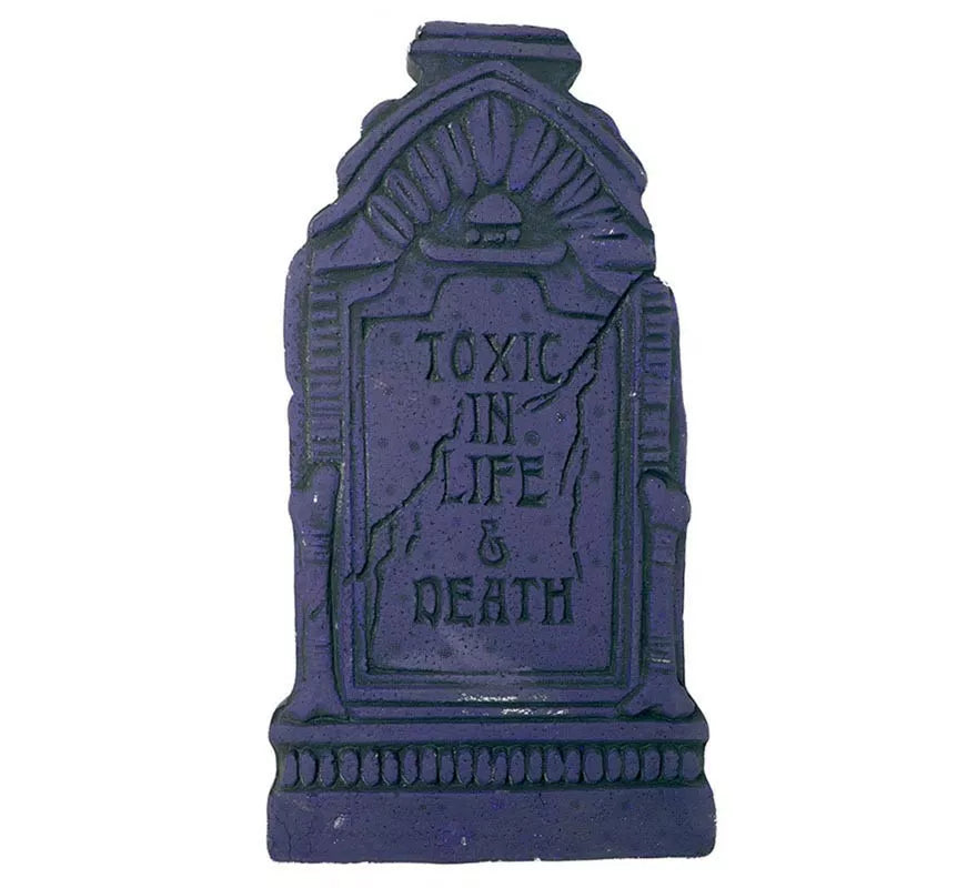 Translation missing: it."Lápida Cementerio ""Toxic in Live"" de 43x22 cm"