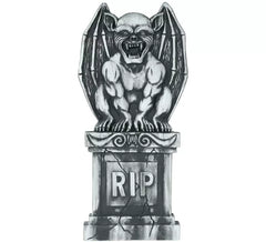 Lapide con Gargoyle di 90x40 cm