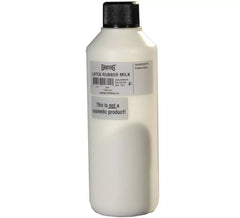 Latex liquido in un contenitore da 1000 ml.