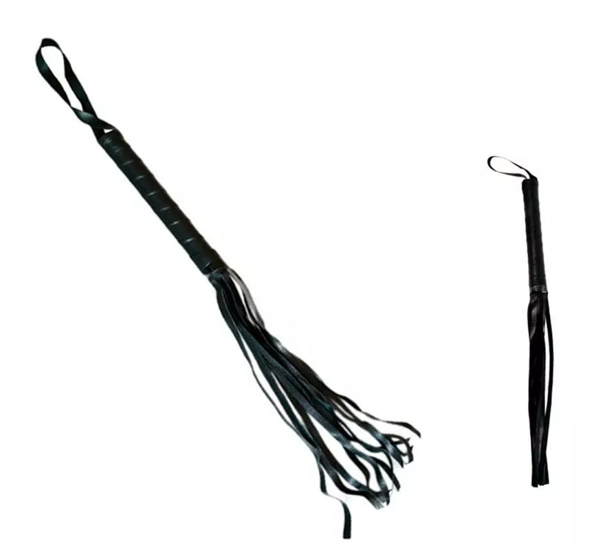 Látigo Corto negro de 41 cm