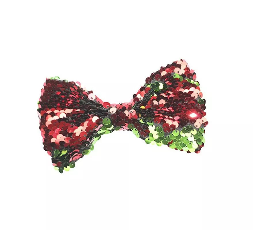 Translation missing: it.Lazo bling bling rojo y verde de 12 cm