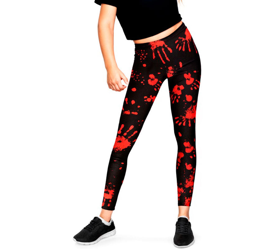 Translation missing: it.Leggins de Huellas Ensangrentados para niña