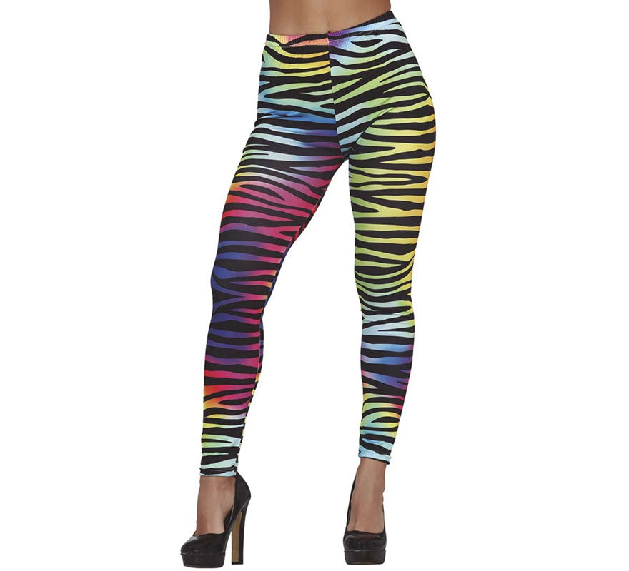 Translation missing: it.Leggins estampado Tigre multicolor para mujer