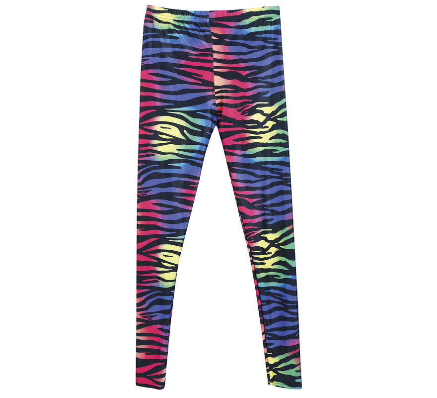 Translation missing: it.Leggins estampado Tigre multicolor para mujer