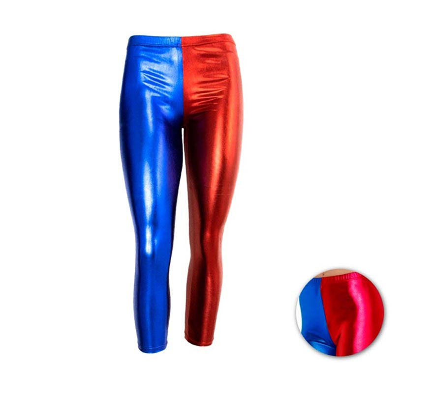 Translation missing: it.Leggins Metalizado de Payasa Villana para niña