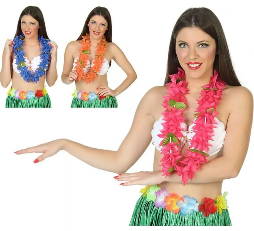 Translation missing: it.Lei o Collar Hawaiano en 3 colores surtidos