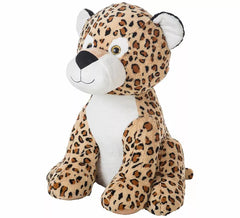 Leopardo ripieno marrone Jon 80 cm