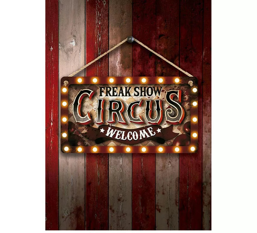 Translation missing: it."Letrero ""Circus"" de madera de 35x20 cm"