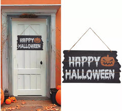Cartello 'Happy Halloween' 34X19 cm