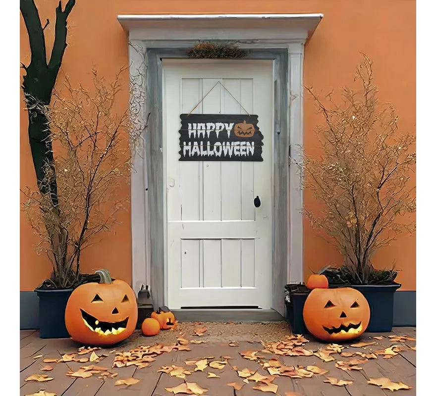 Translation missing: es.Letrero 'Happy Halloween' de 34X19 cm