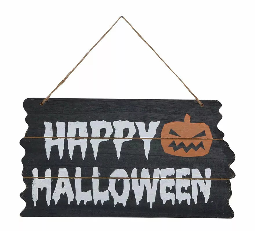 Translation missing: it.Letrero 'Happy Halloween' de 34X19 cm