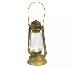 Lanterna d'antan con luce led lampeggiante