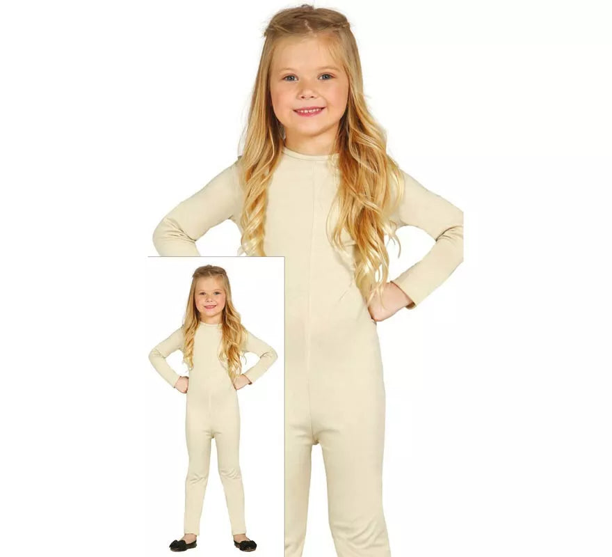 Translation missing: es.Maillot color beige para niños