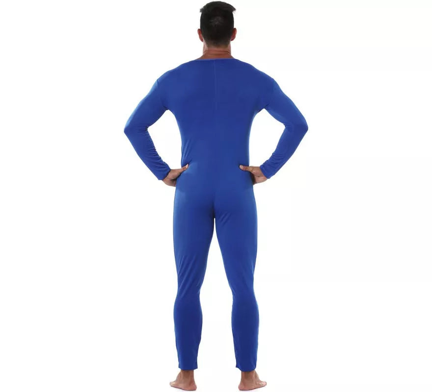 Maillot o Mono color azul para hombre