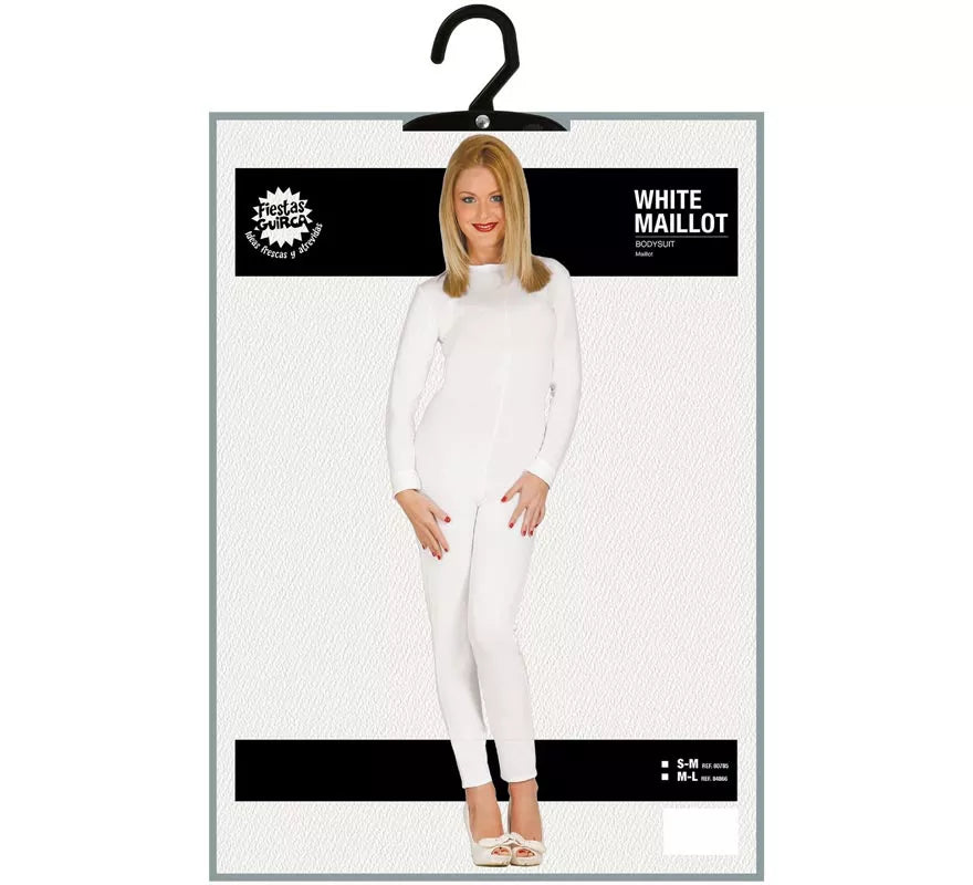 Translation missing: it.Maillot o mono color Blanco para mujer