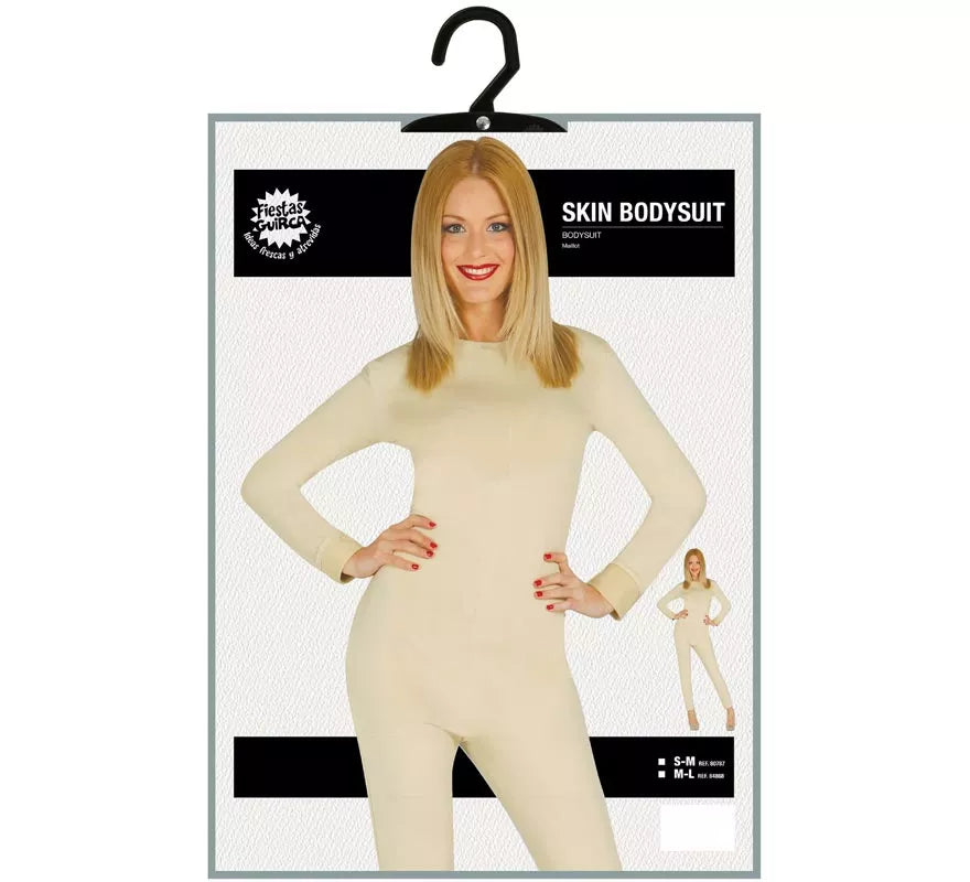 Maillot o mono color beige para mujer